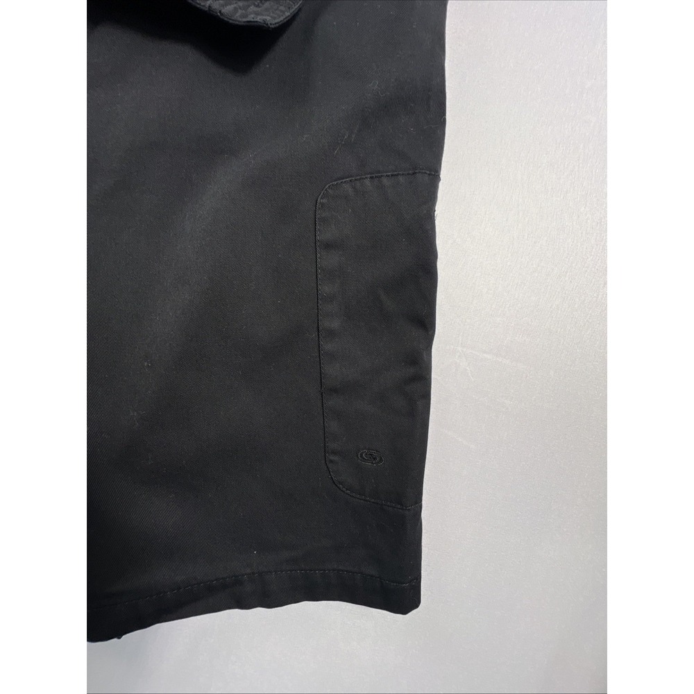 Gotcha Cargo Shorts Men's 38 Waist Black Chino 11 inch Inseam Vintage - Picture 11 of 14